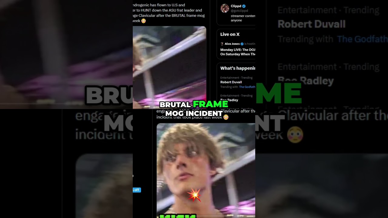 Androgenic Hunts ASU Frat Leader for Brutal Frame Mog!