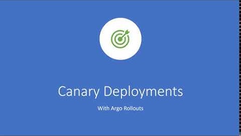 Kubernetes canary deployments with Argo Rollouts