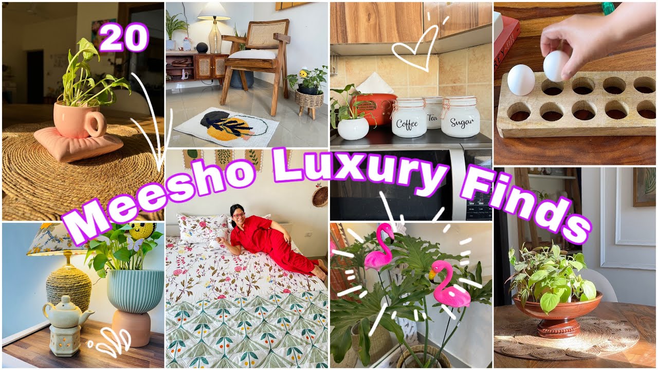 Stop Here🥸 What? 20 Meesho Finds for Interior Styling😍