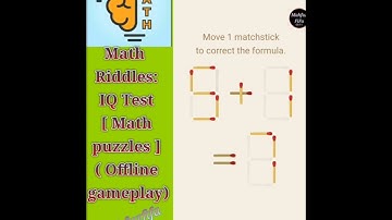 Matchstick - Math Riddles Level 41 📐📊📚 IQ Test puzzle | walkthrough, Android, gameplay @MahfuzFIFA