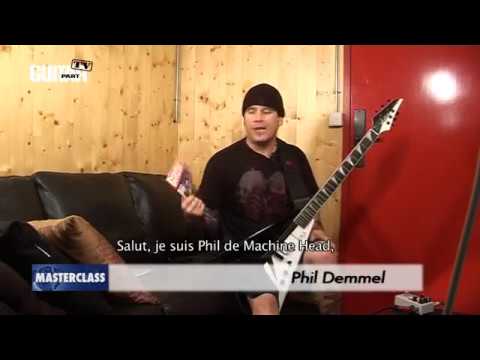 MASTERCLASS GUITAR PART 211 - MACHINE HEAD PHIL DEMMEL 2010