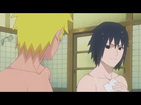 Naruto se Imagina Junto a Sasuke Desnudos en los Baños Termales - YouTube