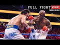 Pacqiuao vs Ugas FULL FIGHT: August 21, 2021 | PBC on FOX PPV