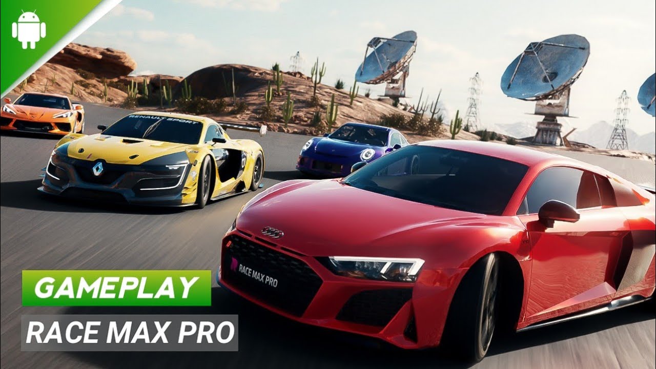 Race Max Pro Gameplay Android - Game Racing HD Offline Android - YouTube