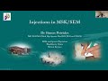 Injections in SEM and MSK