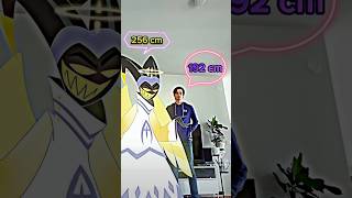 Hazbin hotel characters height compared #hazbinhotel #comparison #fyp #viral
