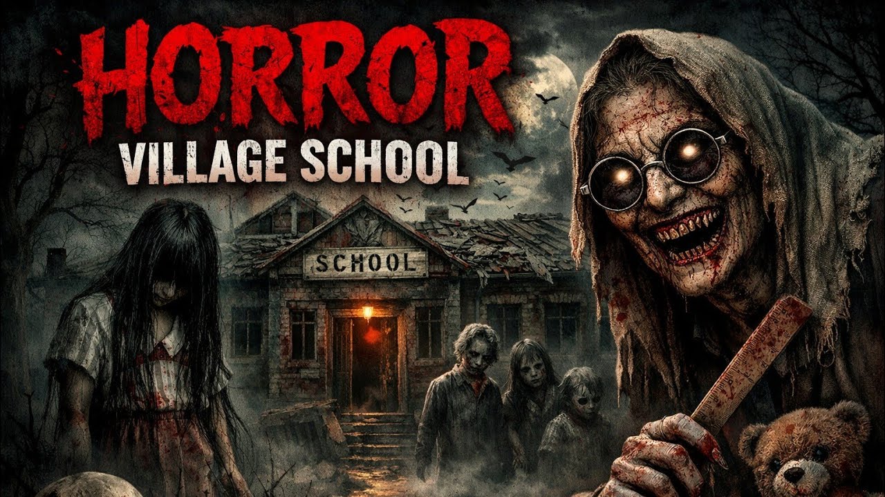 स्कूल में आधी रात का छलावा! ⛈️ | Barish Ka Chalawa | Dark Rainy Night Horror Story | Hindi