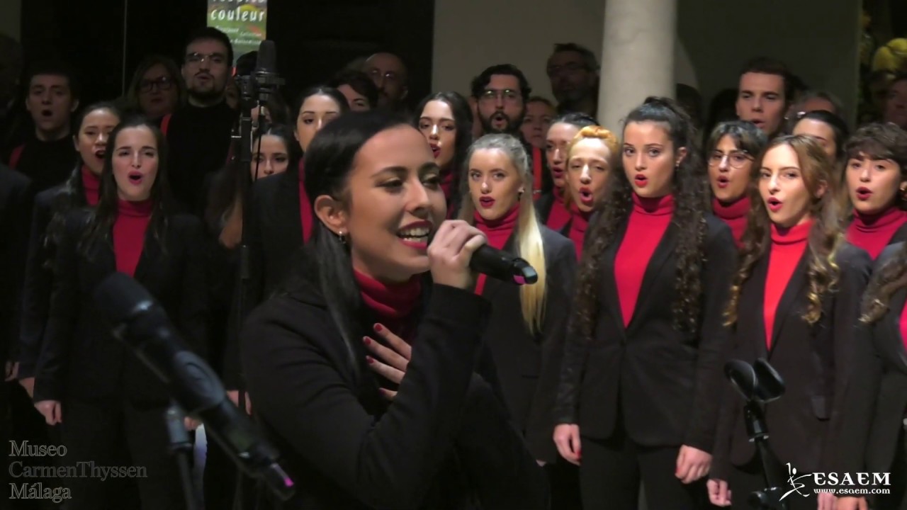 Coral ESAEM en el Museo Carmen Thyssen de Málaga I Concierto de Navidad 2019