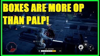Star Wars Battlefront 2 - A box almost ruined my Luke Skywalker killstreak! XD