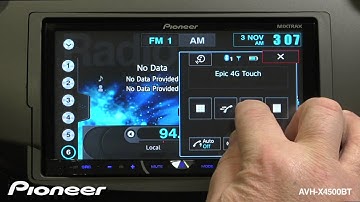 How To - AVH-X4500BT - Make Phone Calls