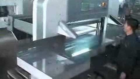 Program Control Paper Cutting Machine QZK M Series