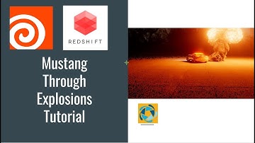 Houdini Tutorial : Mustang drifting Through Explosions