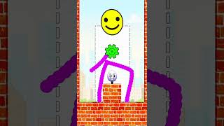 draw to smash..gaming short logic puzzle game level 1537 #drawtosmash #gamingshort #logicpuzzle