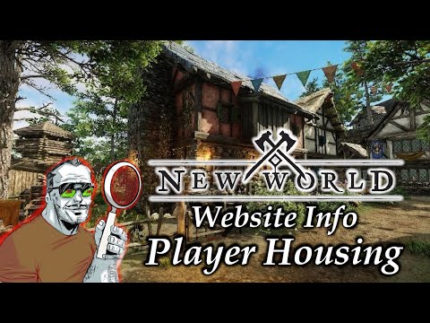 New World MMO Website Deep Dive - Making YOUR Mark on Aeternum: Player Housing
