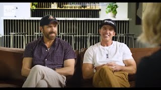 Ryan Reynolds & Rob McElhenney  Interview S4C