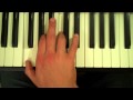 How to play an f7 chord on the piano