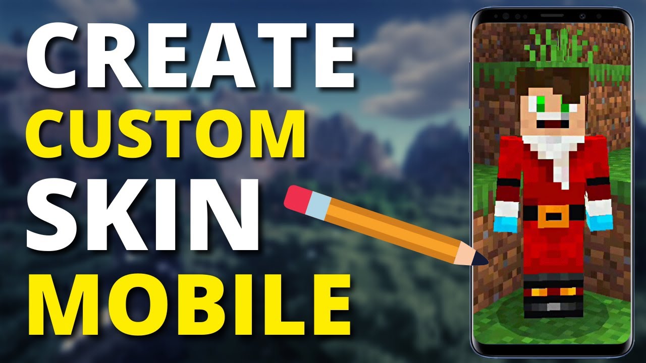How to Make Custom Minecraft Skins on Mobile | How to Create Custom ...