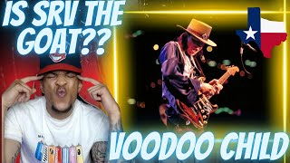 Video voorbeeld van "THE GOAT?? STEVIE RAY VAUGHAN - VOODOO CHILD (LIVE FROM AUSTIN TX) | REACTION"