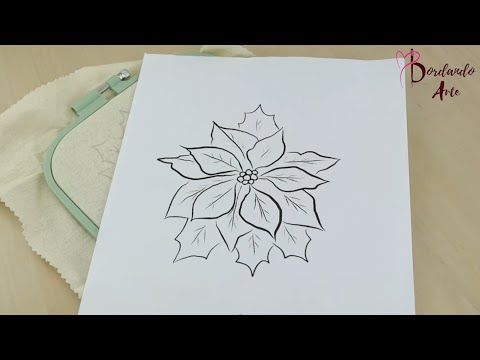 Embroidery Christmas Nochebuena