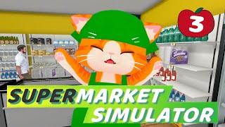 【💰Supermarket Simulator🛒】ねむそうキャットのスーパー最強記【VTuber】③