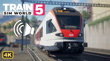 Endlich GUTER SOUND für den FLIRT 1! | Modvorstellung SBB RABe 523 | 4K | TRAIN SIM WORLD 5 | #83