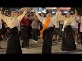 竖20240922藏族舞蹈鍋莊舞在成都錦外中心由卓熱查姆團隊領舞 The Tibetan dance Guozhuang dance was led by Zhuore Chamu