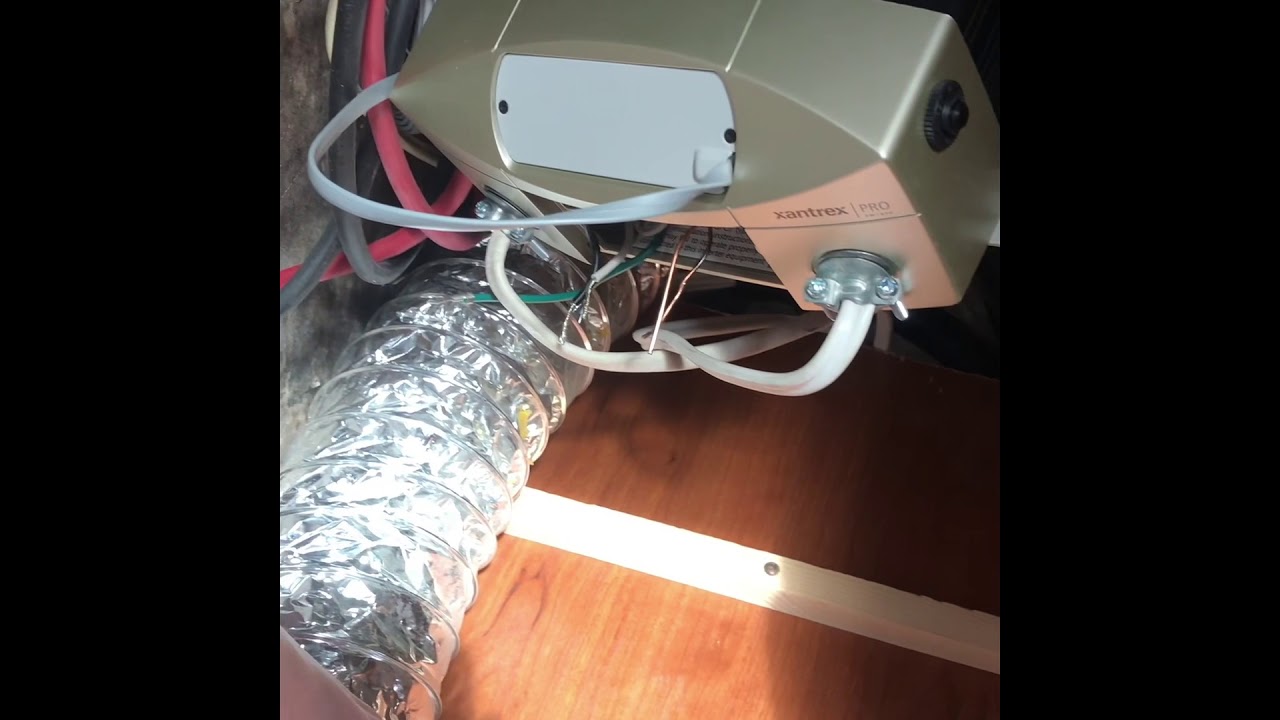 Xantrex Inverter install overview in Motorhome YouTube