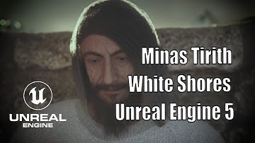 Minas Tirith White Shores Lord of the Rings Scene - Recreated in Unreal Engine 5