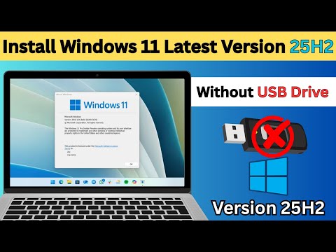 How To Install Latest Windows 11 Without USB Drive - 2025