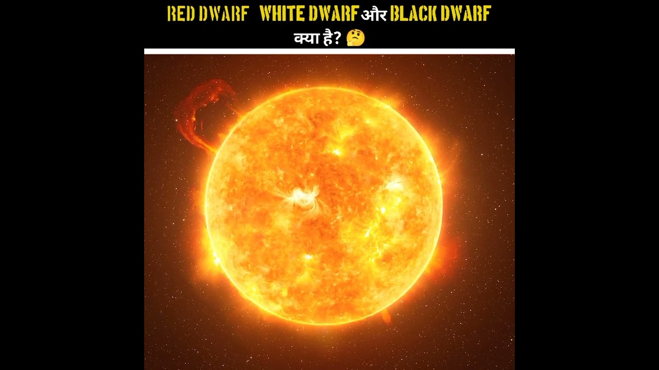 RED DWARF, WHITE DWARF और BLACK DWARF क्या है?🤔 || 
