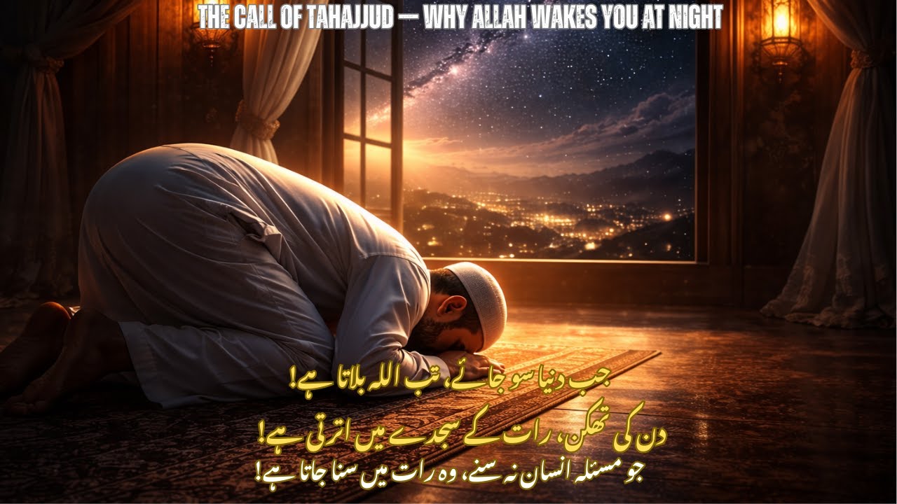 The Call of Tahajjud — Why Allah Wakes You at Night | Wisdom Horizon