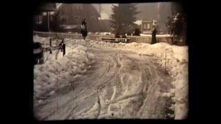 Plowing Snow at Oak theatre in Burnaby 1939