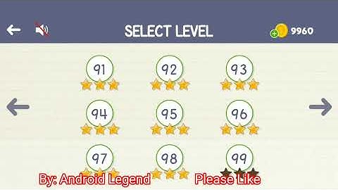 Brain Physics map 2 Level 99, 3 stars Android