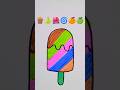 Satisfying creative art #shorts #draw #colors #brush #satisfying #video #art #creative #youtubeshort