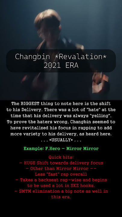 Changbin's Rap EVOLUTION