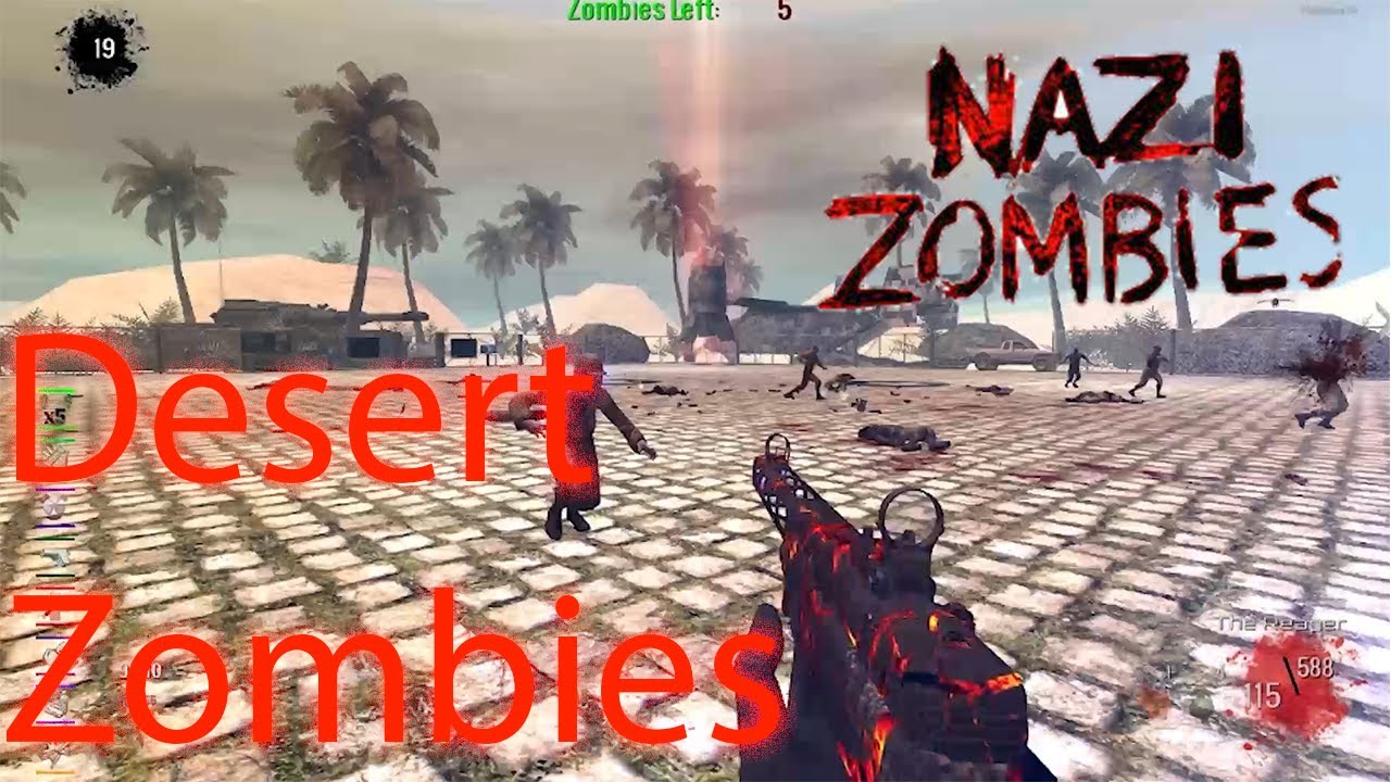 Desert Zombies Cod WaW custom zombies YouTube