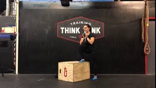 DB Goblet Hold Russian Step Ups