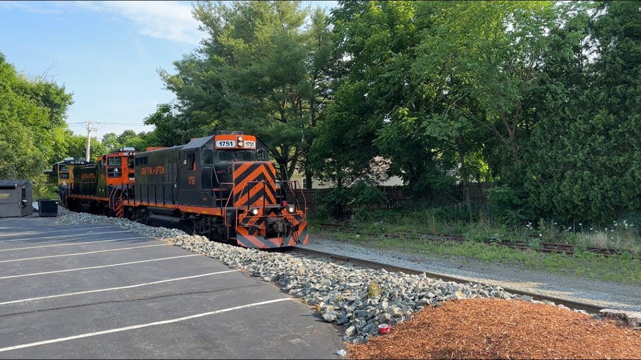 Seeking the Black and Orange: Railfanning the Grafton & Upton RR from North Grafton to Hopedale (MA)