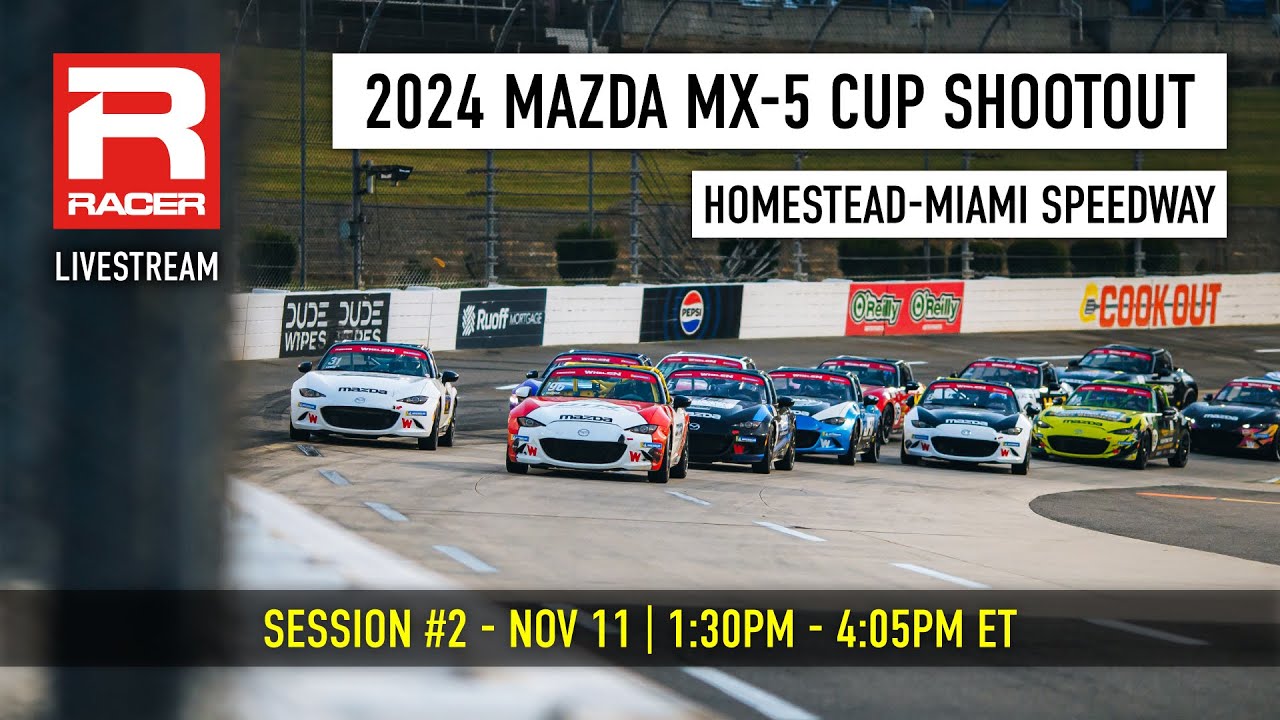 2024 Mazda MX-5 Cup Shootout | Session #2 - Homestead-Miami