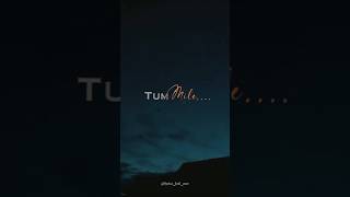 ✨❤️ Tum Mile Dil Khile | Aesthetic Love Lyrics Status | Soft Romantic Vibes #aesthetic #shorts #lofi