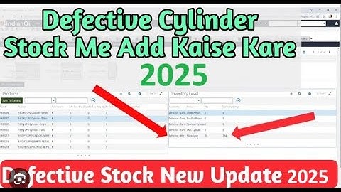 How to Defective Cylinder Add Market Return in SDMS