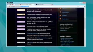 Firefox 13 - New Home Tab
