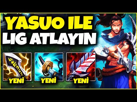 YASUO NASIL OYNANIR ? DÜŞÜK ELODAN NASIL ÇIKILIR ? | YASUO ÖĞRETİCİ OYNANIŞ