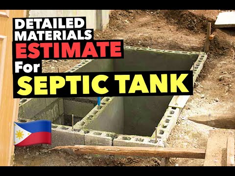 Video: Ano ang pinakamahusay na materyal para sa isang septic tank?