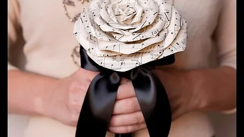 Paper Flower Tutorial: Make Paper Roses Out of She...
