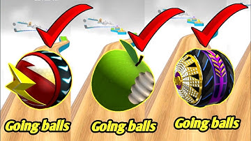 going balls Level 81 to 86 ! super speed Run GamePlay! new update ! hard levels