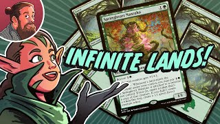 I Made Infinite Lands (and They Made My Creatures Infinitely Big) | Against the Odds