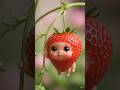 Saving a Crying Baby Strawberry 🍓 ASMR#shorts#youtubeshorts#viralshorts#trending#satisfying