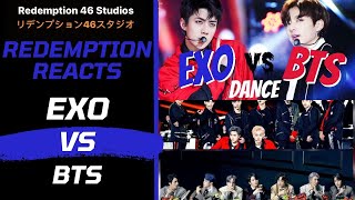 BTS VS EXO Part 2 : DANCE (Redemption Reacts)
