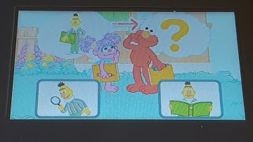 V reader Sesame Street The Happy Scientists Reading Games Part 3